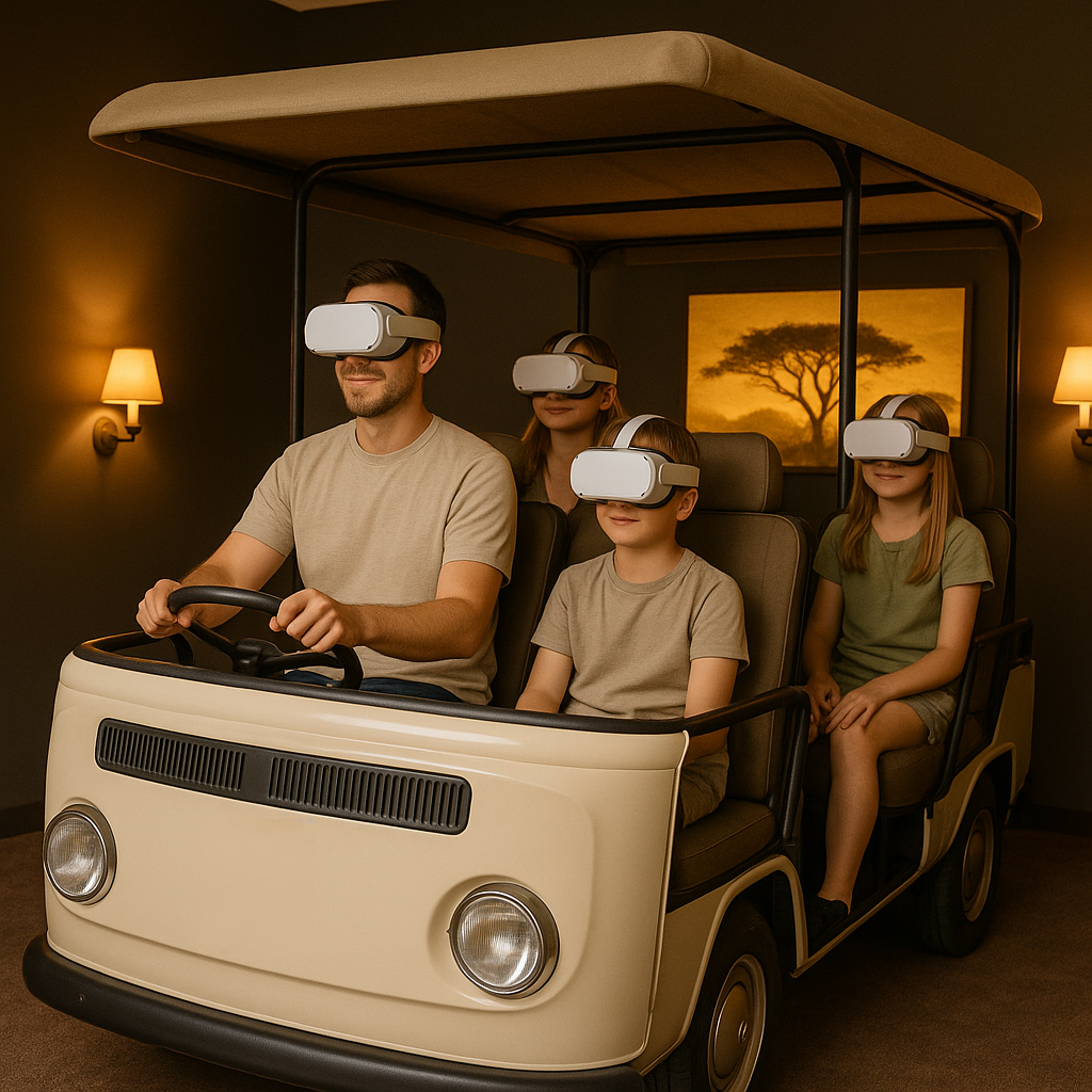 Wildroom VR-Erlebnis – Familie