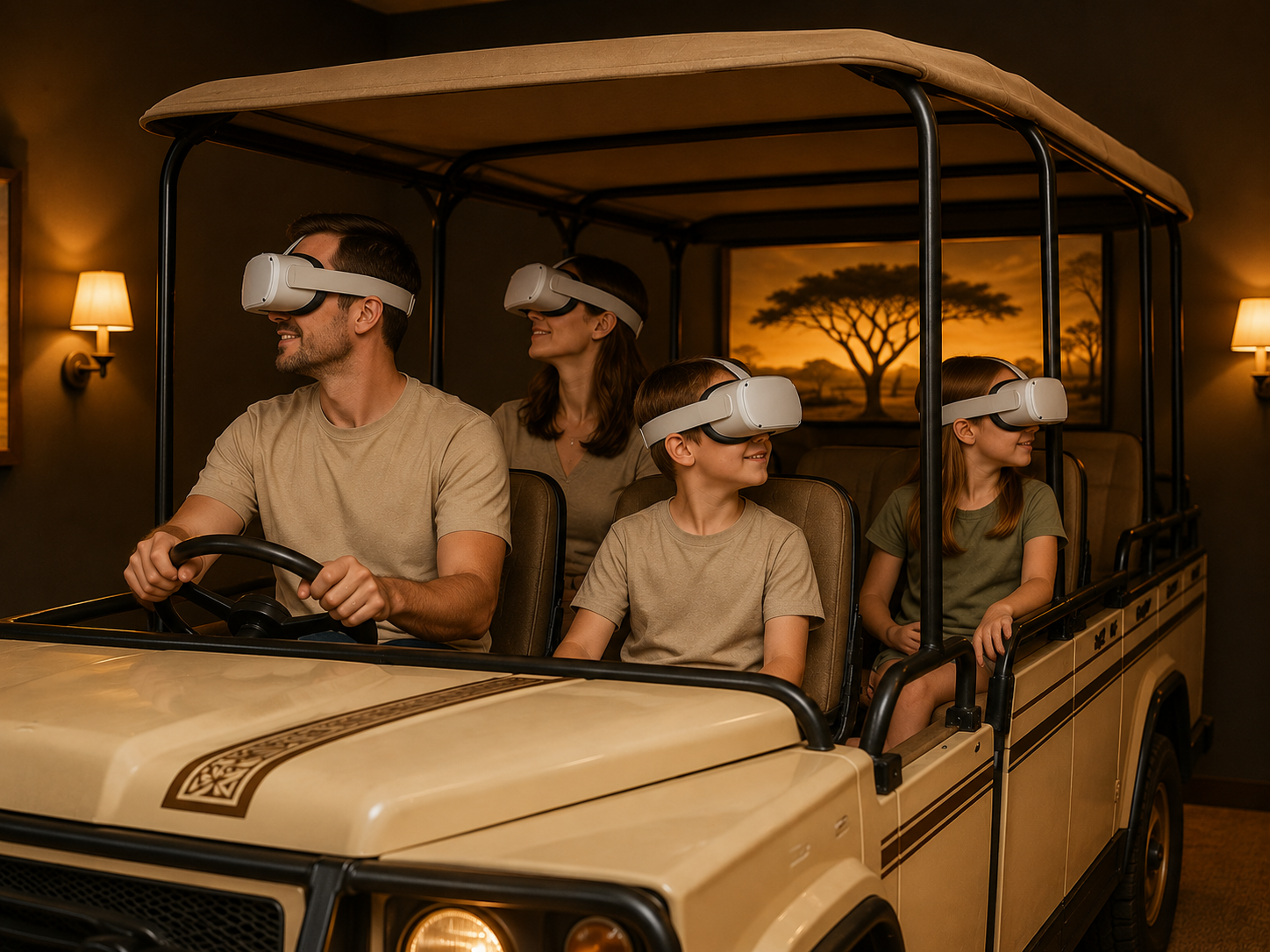 Wildroom VR-Erlebnis – Familie